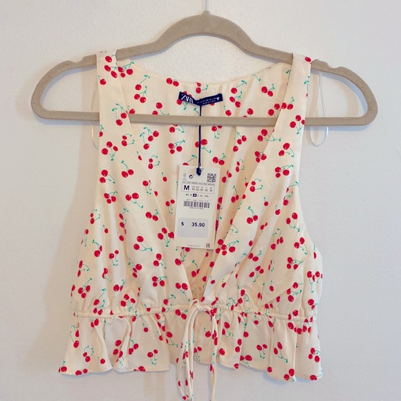 Zara crop top - Picture 1 of 4